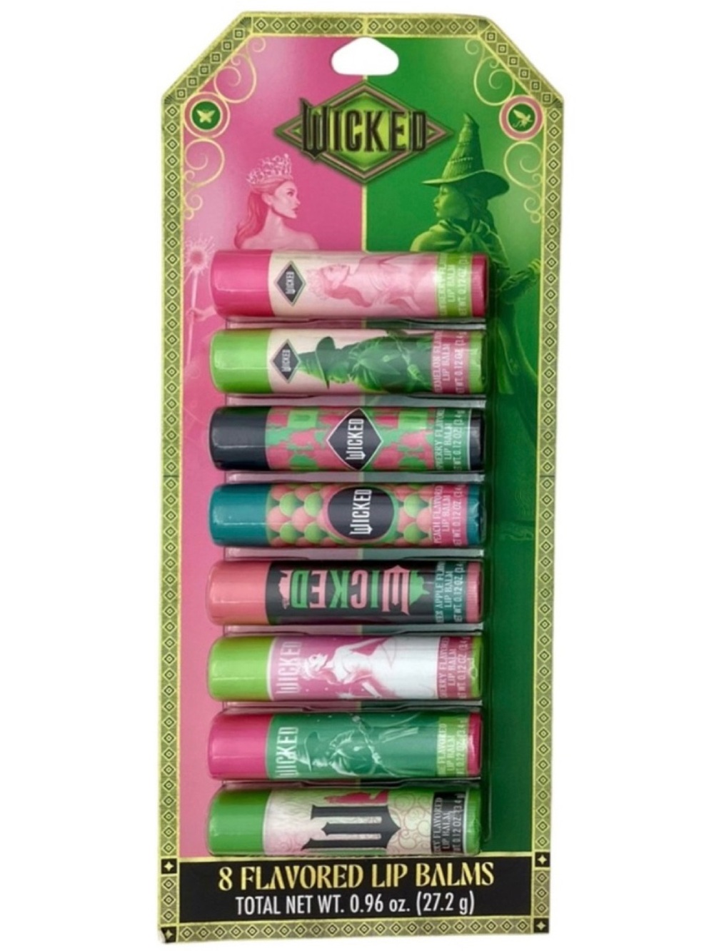 Wicked 8 Pack Flavored Lip Balms (NWT)